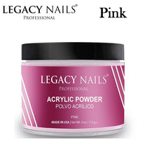 Legacy Nails Acrylic Powder, "Pink"