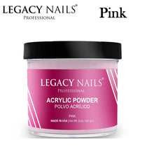 Legacy Nails Acrylic Powder, "Pink"