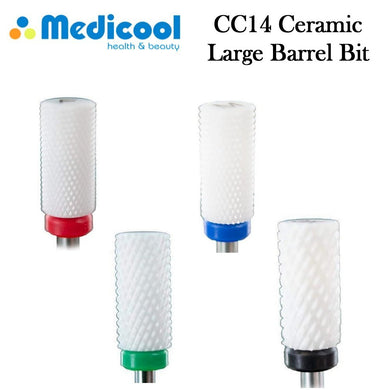 Medicool Bit, CC14 Ceramic Large Barrel Bit (Fine, Medium, Coarse and XCoarse)