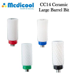 Medicool Bit, CC14 Ceramic Large Barrel Bit (Fine, Medium, Coarse and XCoarse)