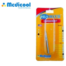 Medicool Bit, CC4 Carbide Under Nail Cleaner Bit for Nails (Fine, Medium, and Coarse)