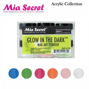 Mia Secret Acrylic Collection - "Glow in the Dark" (6 colors)