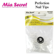 Mia Secret Nail Tips, Perfection "Clear" Nail Tips (Size #1 - #10)