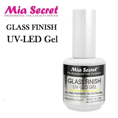 Mia Secret Glass Finish Gel, 0.5 oz