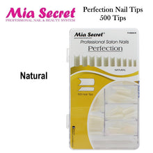 Mia Secret Perfection 500 Count Nail Tips (Clear and Natural)