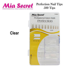 Mia Secret Perfection 500 Count Nail Tips (Clear and Natural)