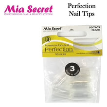 Mia Secret Nail Tips, Perfection "Clear" Nail Tips (Size #1 - #10)