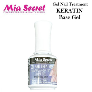 Mia Secret Gel Nail Treatment Keratin Base Gel (0.5 oz)