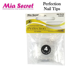 Mia Secret Perfection "Clear" Nail Tips (Size #1 - #10)