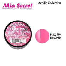 Mia Secret Acrylic Collection - "I Love Pink" (6 colors)