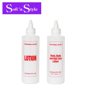 Soft 'n Style Bottle, 8 oz Imprinted Nail Solution Bottles