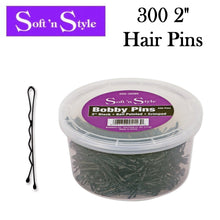 Soft 'n Style Hair Pins, 300 2" Hair Pins