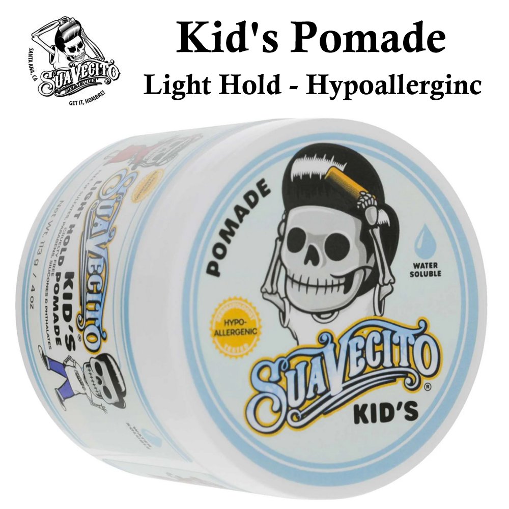 Suavecito Pomade, KID'S Light Hold Pomade 