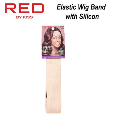 Red by Kiss Wig Band, Wide Beige Premium Elastic Wig Band with Silicon (HWG27)