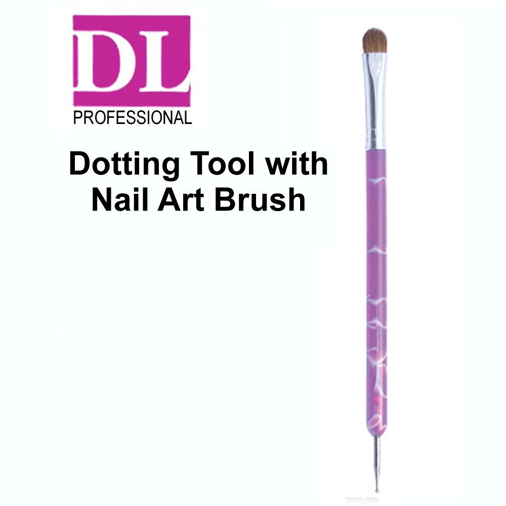 DL Professional Dotting Tool with Nail Art Brush (DL-C96)