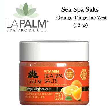 La Palm Vitamin Sea Spa Salts, Orange Tangerine Zest (12 oz)