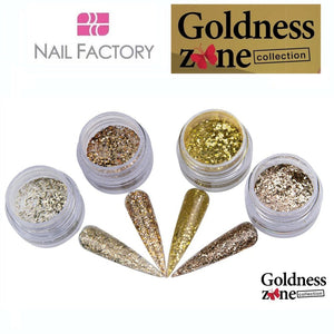 Nail Factory Acrylic Collection "Gold Zone" (4 colors)