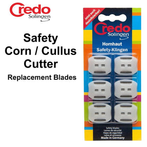 Credo Safety Corn Cutter (02310), and Replacement Blades (02610)