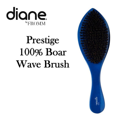 Diane Brush, Blue Prestige 100% Boar Wave Brush (D1727)