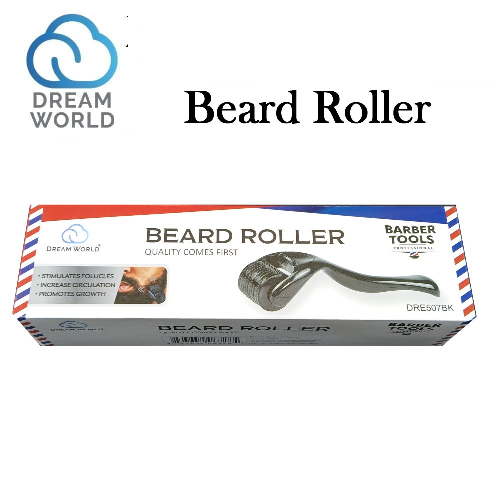 Dream World Beard Roller (Black or Gold)