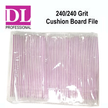 DL Professional 240/240 Grit Cushion Board File (DL-C258)