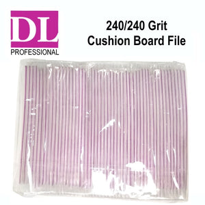 DL Professional 240/240 Grit Cushion Board File (DL-C258)