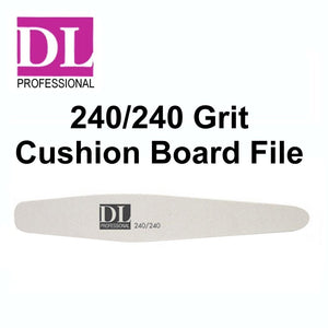 DL Professional 240/240 Grit Cushion Board File (DL-C258)