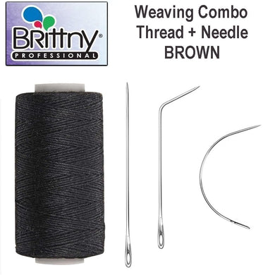Dream World Weaving Combo Thread + 3 Needles, Brown (BR98000BR)
