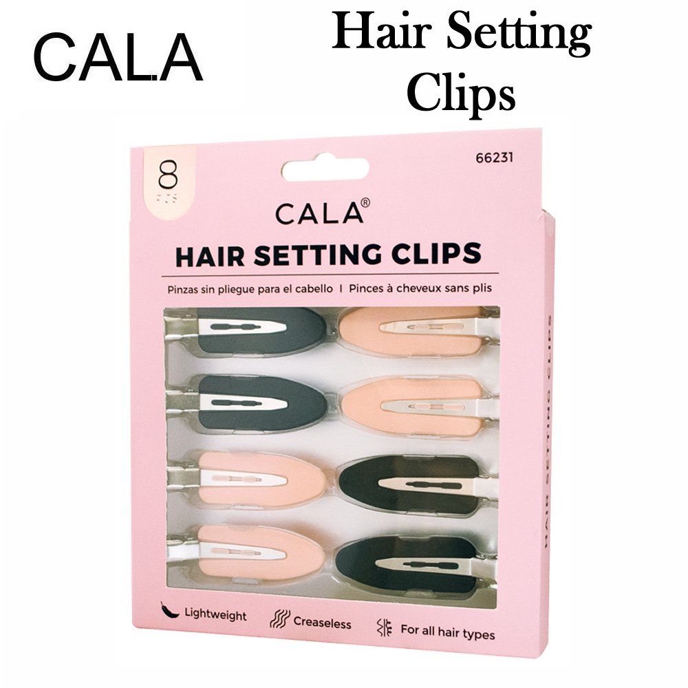 Cala Clips, 8 Piece Hair Setting Clips (66231)