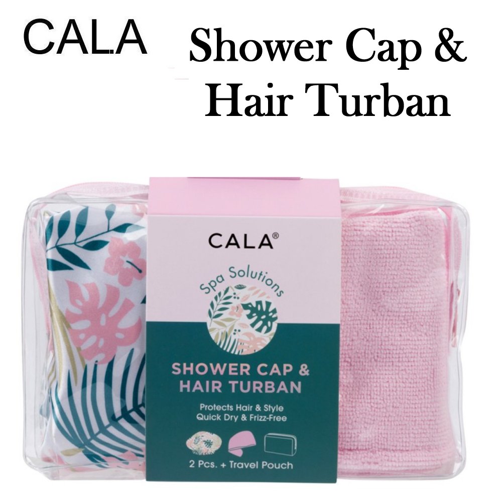 Cala Shower Cap & Hair Turban (69255)