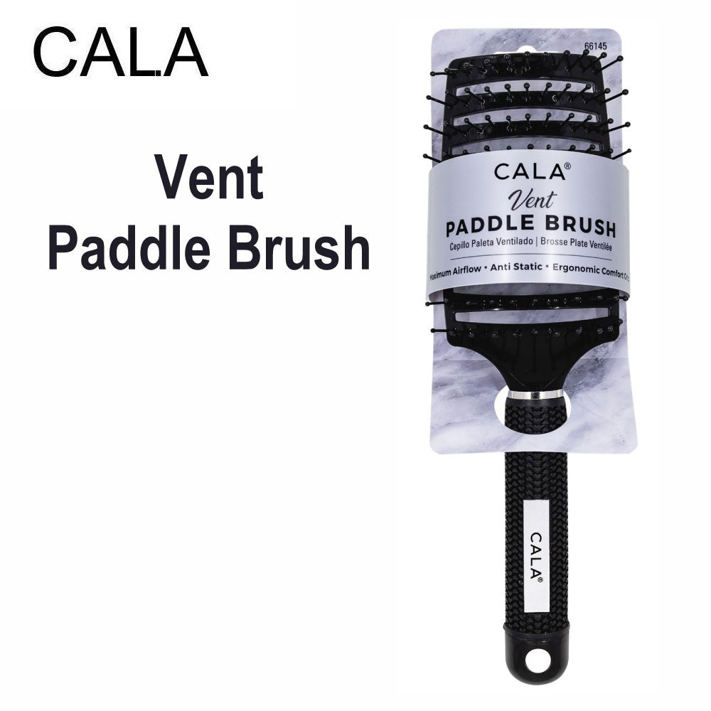 Cala Brush, Vent Paddle Brush,  Black (66145)