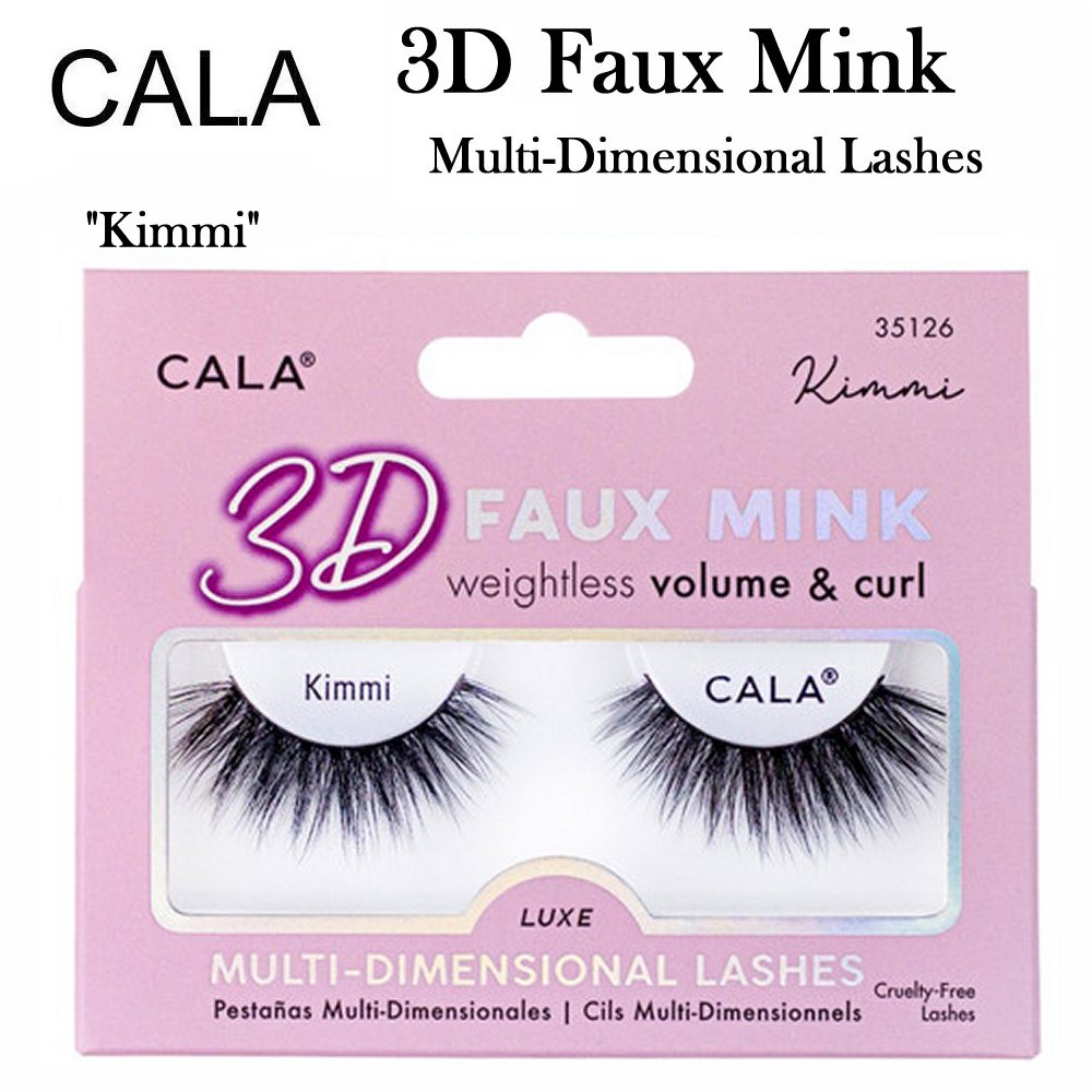 Cala 3D Faux Mink Multi-Dimensional Lashes, Kimmi (35126)