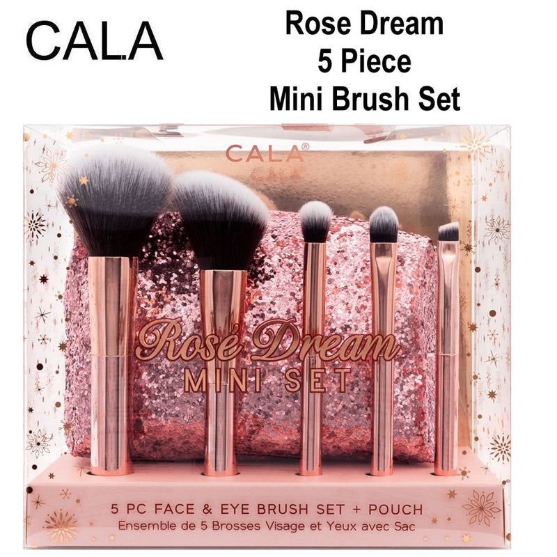 Cala Rose Dream 5 piece Mini Brush Set (76859) – EP Beauty Supply