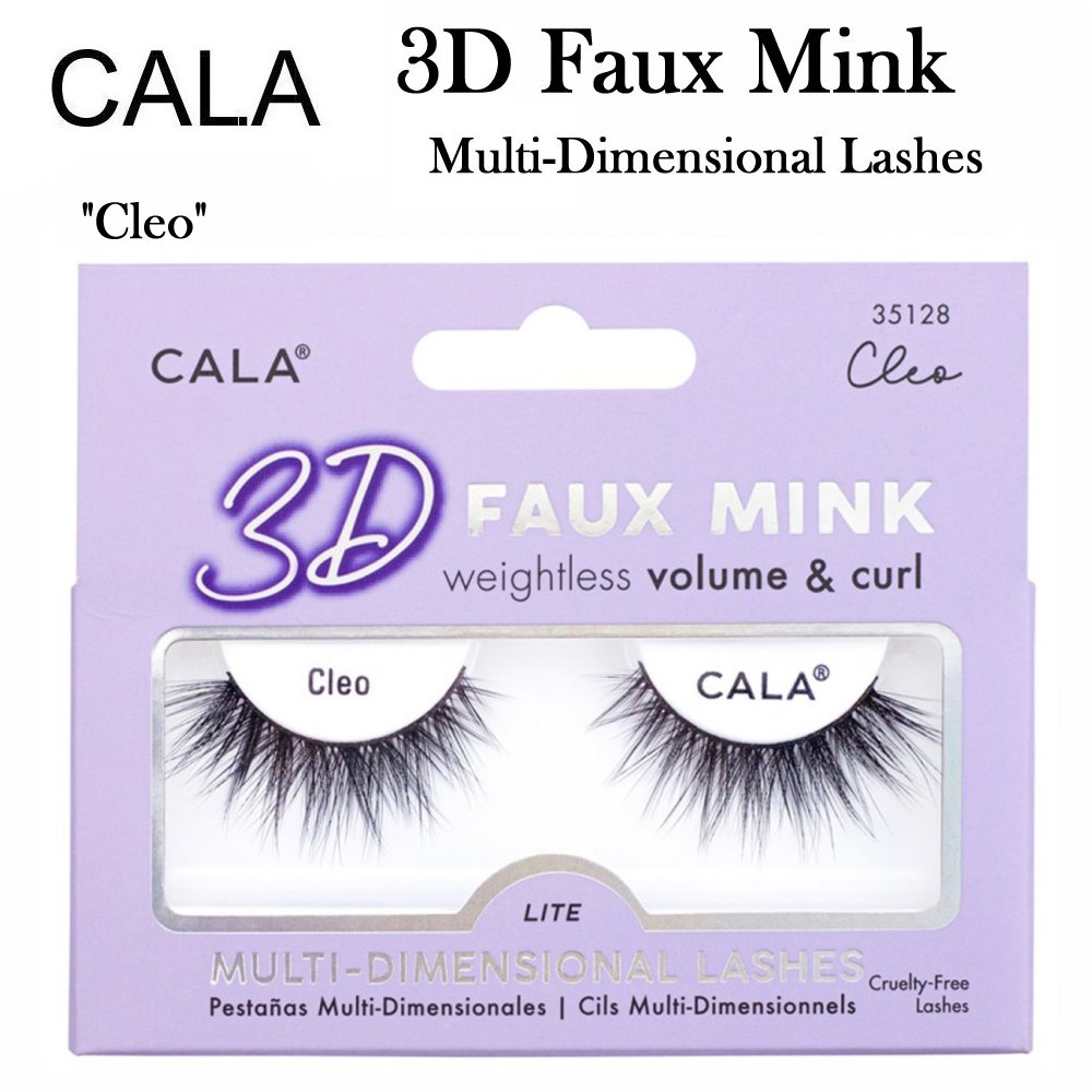 Cala 3D Faux Mink Multi-Dimensional Lashes, Cleo (35128)