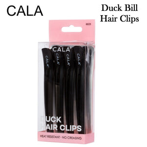 Cala Clips, Duck Bill Hair Clips, 4 pieces (66225)