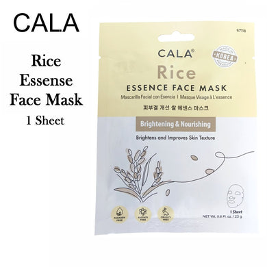 Cala Mask, Rice Essence Face Mask, (67118)