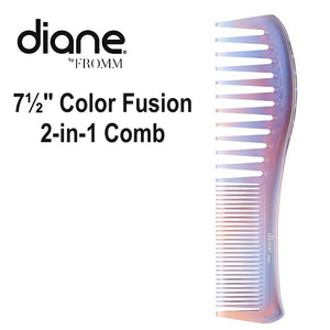 Diane 7½" Color Fusion 2-in-1 Comb (D160)