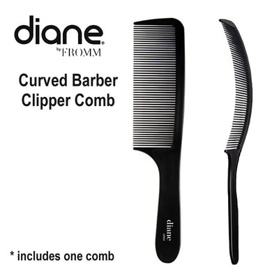 Diane Curved Barber Clipper Comb (D3102)