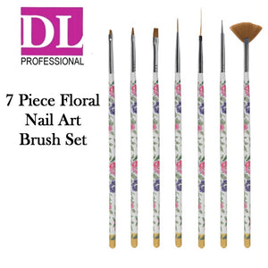 EF Professional Nail Art Silicone Brushes 5pcs. - Nails24