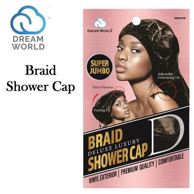 Dream World Shower Cap, Braid Shower Cap (DRE078B)