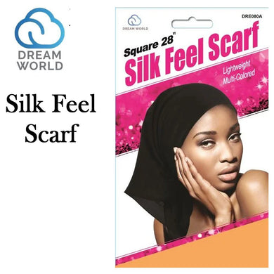 Dream World Scarf, Silk Feel Scarf [RANDOM COLOR] (DRE080A)