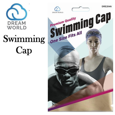 Dream World Swimming Cap, One Size Fits All [Random Color] (DRE204A)