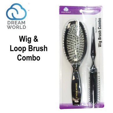 Dream World Wig & Loop Brush Combo (BR52032)
