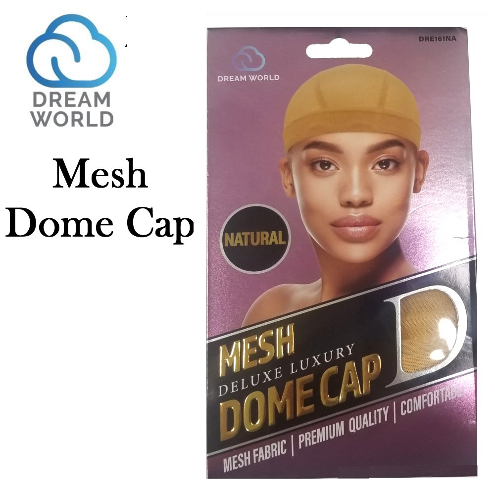 Dream World Dome Cap, Natural Mesh Dome Cap (DRE161NA)