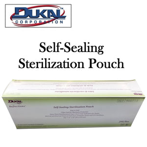 Dukal Self-Sealing Sterilization Pouch, 200 - 3.5" x 10" (900714)