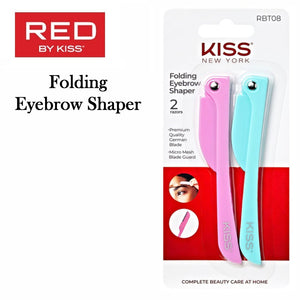 Kiss Folding Eyebrow Shaper, 2 Pieces (RBT08)