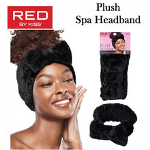 RED by KISS Headband, Plush Spa Headband, Black (HQ99)