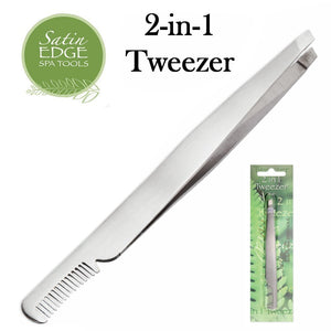 Satin Edge 2-in-1 Tweezer (SE2104)