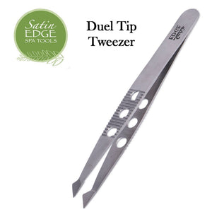 Satin Edge Duel Tip Tweezer (SE2096)