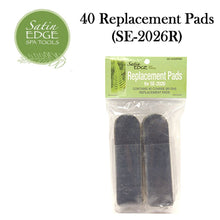 Satin Edge Foot File with 40 Pads (SE-2026) and Replacement Pads (SE-2026R)